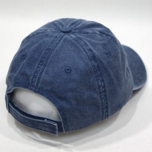 Baseball Caps Vintage Washed Cotton Adjustable Dad Hat Baseball Cap - Navy 96r - C5184ZHHUX9 $22.77