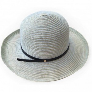 Sun Hats Womens Crushable UV Protection Summer Sun Hat Ladies Wide Brim Adjustable Travel Beach Hat 55-58cm - CC18QGHOQ9Y $18.06