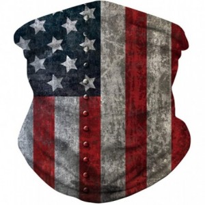 Balaclavas Stars and Stripes USA Flag Bandana Neck Gaiter Balaclavas Scarf Headband - American Flag - CO197NIE5NO $23.64