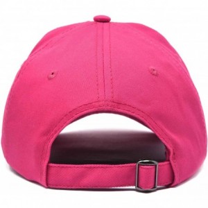 Skullies & Beanies Custom Embroidered Hats Dad Caps Love Stitched Logo Hat - Hot Pink - CW18M7Y64MC $19.72