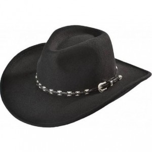 Cowboy Hats Wallaby Hat Black - CH115CQAXMD $111.31