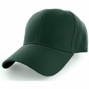 Baseball Caps Plain Baseball Cap Adjustable Men Women Unisex - Classic 6-Panel Hat - Outdoor Sports Wear - CX18HD9MLKR $15.98