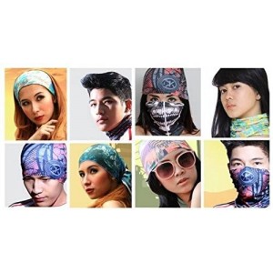 Balaclavas Custom Multiple face Shield mask Full Print Seamless Tubular Bandana Balaclava Headband - Joker - CW12MA2MUCE $46.89