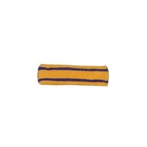 Headbands Striped Headband - Yellow/Purple - CM11175D4SJ $16.55