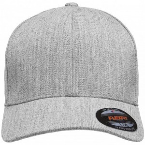 Baseball Caps Men's Wool Blend Hat - Heather - C318E4Q4EIS $28.44