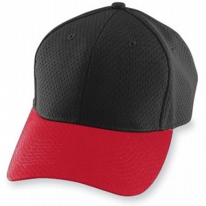 Baseball Caps Mens 6235 - Black/Red - CC115OA7JUL $18.56