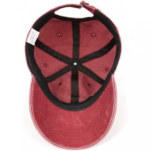 Baseball Caps Unisex Dad Cap Trucker Hat Casual Breathable Baseball Snapback Mesh Activity - Red-67 - CW18ZA7LOLI $33.11