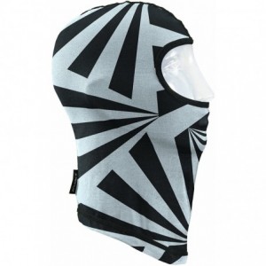 Balaclavas Dynamax Balaclava Prints Head Neck & Face Mask - Black/White - CH119WT71TP $33.80