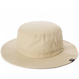 Sun Hats Unisex Outdoor UPF50+ Packable Boonie Hat w/Vented Crown&Lining Sunhat - 89025_beige - C217AZLXDET $34.00