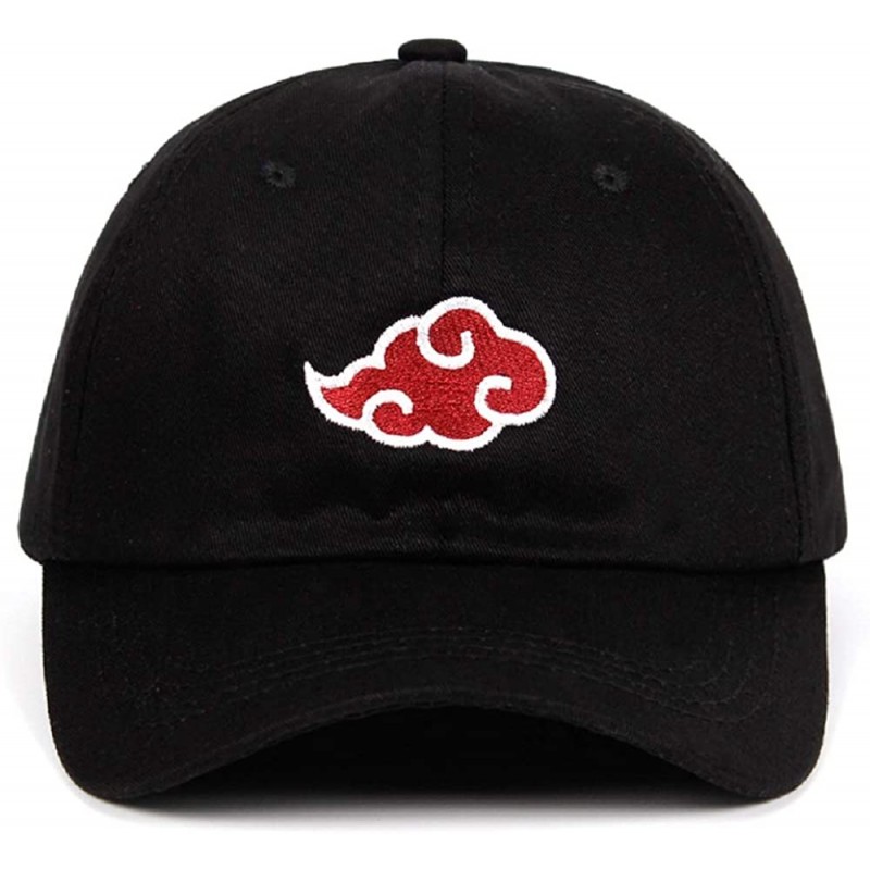 Baseball Caps Akatsuki Anime Naruto Dad Hat Uchiha Family Baseball Caps Adjustable red Cloud - C318NNO2EMZ $38.91