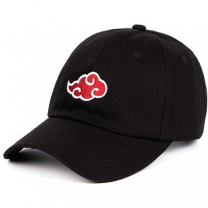 Baseball Caps Akatsuki Anime Naruto Dad Hat Uchiha Family Baseball Caps Adjustable red Cloud - C318NNO2EMZ $38.91