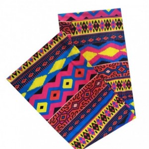 Headbands Easy Wearing African Head Wrap-Long Scarf Turban Shawl Hair Bohemian Headwrap - Y-2pcs-5 - CX18WD7GX6U $33.40