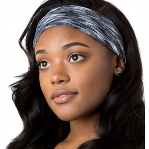 Headbands Adjustable & Stretchy Xflex Band Wide Sports Headbands for Women Girls & Teens - CY18IOLXKUU $43.52