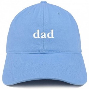 Baseball Caps Dad Embroidered Soft Low Profile Cotton Cap Dad Hat - Carolina Blue - CW18I76809U $36.71