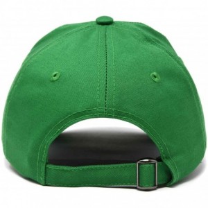 Baseball Caps Pineapple Hat Unstructured Cotton Baseball Cap - Kelly Green - CP18ICDYMKQ $19.87