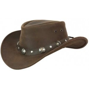 Cowboy Hats Buffalo Nickel - Brown - Brown - CN11TOQDFEV $106.36