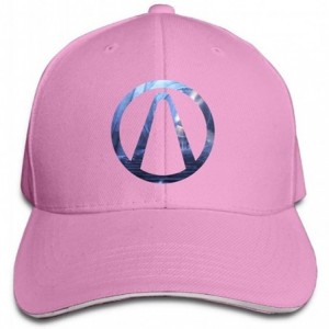 Baseball Caps Adult The Vault Borderlands Reversed Baseball Hat Black - Pink - CW18C8CXWK4 $41.43