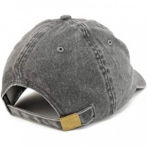 Baseball Caps Established 1950 Embroidered 70th Birthday Gift Pigment Dyed Washed Cotton Cap - Black - CN180N28L32 $32.02