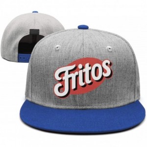 Baseball Caps Men/Women Print One Size Fritos-Corn-chip- Soft Mesh Trucker Cap - Blue-16 - CD18R5OXWUX $34.12