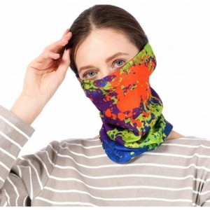 Balaclavas Summer Balaclava Womens Neck Gaiter Cooling Face Cover Scarf for EDC Festival Rave Outdoor - Br9 - CI198W2SXH3 $22.83