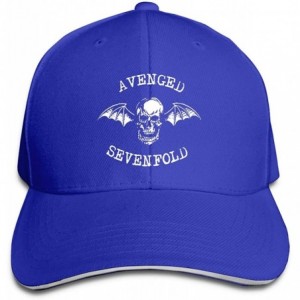 Baseball Caps Avenged Sevenfold Hip Hop Baseball Cap Golf Trucker Baseball Cap Adjustable Peaked Sandwich Hat Black - Blue - ...
