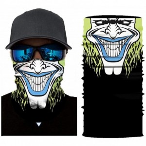 Balaclavas Joker Print Face Mask- Rave Bandana- Neck Gaiter- Scarf- Summer Balaclava for Dust Wind UV Protection - Jkh - CZ19...