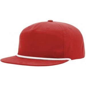 Baseball Caps Umpqua Snapback Cap - 256 - Red/ White - CL18WM4D7GU $27.19
