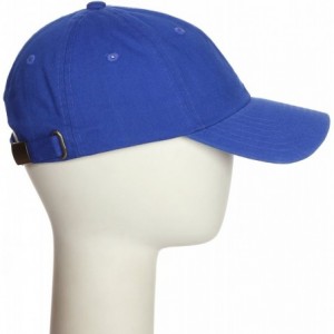 Baseball Caps Customized Letter Intial Baseball Hat A to Z Team Colors- Blue Cap Navy White - Letter H - C118NMYRTON $26.38