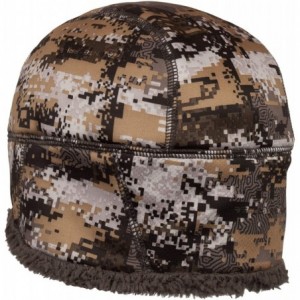 Skullies & Beanies Mens Fleece Beanie Hat - Disruption Camo - CY18UYSNCSE $28.96
