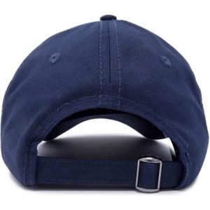 Baseball Caps Baseball Mom Women's Ball Cap Dad Hat for Women - Navy Blue - C018K348X5W $23.54