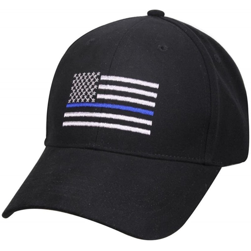Baseball Caps Support Police Sheriff Law Enforcement Thin Blue Line Hat Cap Low Profile - C51846LIZIW $25.76