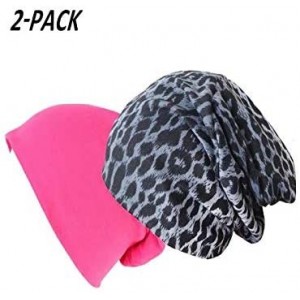 Skullies & Beanies Fashion Oversized Multifunctional Headwear Slouchy Beanie Hat for Men/Women (2-Pack) - Y8 - CS18LO24LCR $1...
