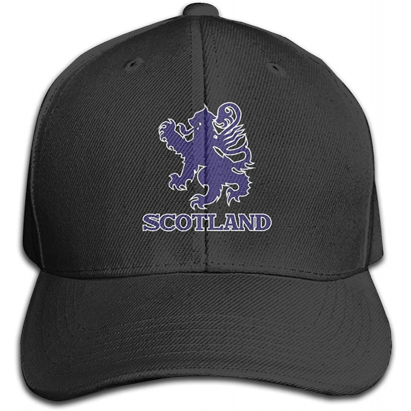 Baseball Caps Hengteng Design Hat Scotland Scottish Royal Lion Coat of Arms King of Scots Adult Funny Baseball Hat - Black - ...