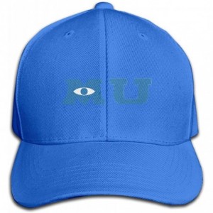 Baseball Caps Monsters University Merchandise Baseball Hat- Adjustable Hat Travel Sunscreen Caps for Man Women - Blue - CP18Y...