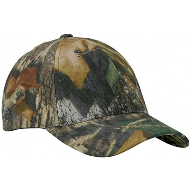 Baseball Caps Original Mossy Oak Break Up Hat Cap Flex Fit - CC118BLMATF $25.65
