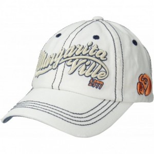 Baseball Caps Men's 3D Embroidery Hat - White - CQ11K8JGXUV $52.39