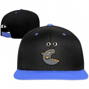 Skullies & Beanies Slogoman Custom Men's Hit Hop Cap - Royal Blue - CU12MAYR65I $19.69