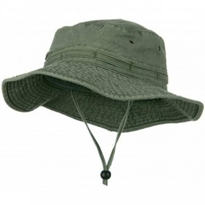 Sun Hats Extra Big Size Fishing Hats - Olive - C31252VLHAJ $54.28