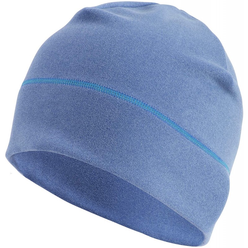 Skullies & Beanies Warm Beanie Hat Soft Skull Cap Stretchy Helmet Liners Unisex Various Styles - Blue - C018Y36OGGC $17.86