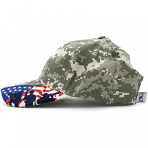 Baseball Caps Embroidered Marines Hat with USA Flag and Military Soldiers Silhouettes Adjustable Baseball Cap - Digital Camo ...