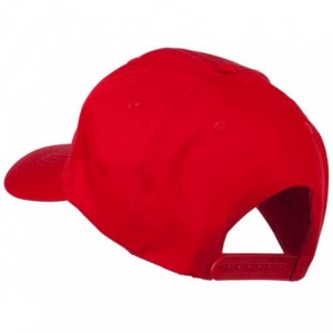 Baseball Caps Security Letter Embroidered High Profile Cap - Red - CB11MJ42XY3 $40.26