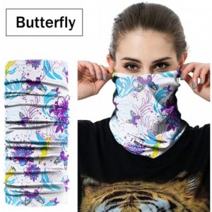 Balaclavas Unisex Multifunctional Seamless Bandana Face Mask Neck Gaiter Headwear Tube Mask Scarf - Butterfly - CQ197SSTOTU $...