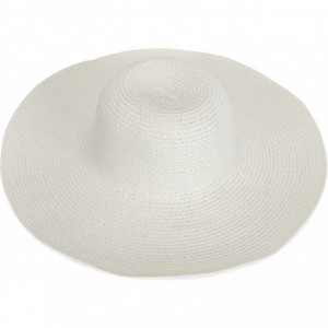 Sun Hats Marino Best Beach Tote Women - Off White - CW1838YLQUA $118.90