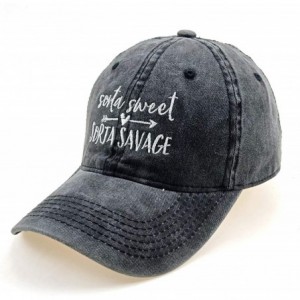 Baseball Caps Embroidered Baseball Cap Denim Hat for Men Women Adjustable Unisex Style Headwear - B-charcoal - CF18ACDQKEM $2...