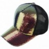 Headbands Women Adjustable Sequin Bling Tennis Baseball Cap Sun Cap Hat - Mr - C3196SZ36QN $13.29