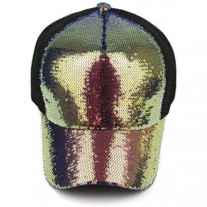 Headbands Women Adjustable Sequin Bling Tennis Baseball Cap Sun Cap Hat - Mr - C3196SZ36QN $15.30