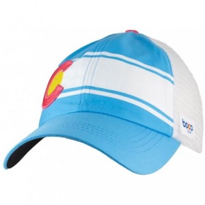 Baseball Caps Women's - Relaxed Fit Technical Trucker Hat - Colorado Light Blue - CT12CJCPJ3V $49.30