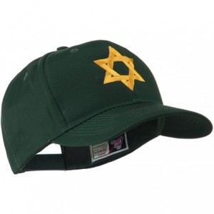 Baseball Caps Jewish Star of David Embroidered Cap - Green - CM11I67H09Z $41.98