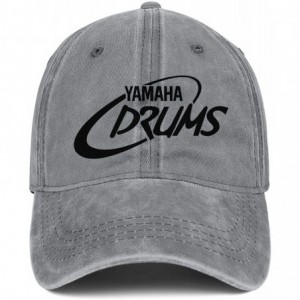 Baseball Caps Yamaha Drums Music Logo Womens Washed Baseball Military - Yamaha Drums Music-10 - CX18XWQ04WO $39.16