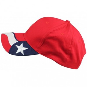 Baseball Caps 2 Packs USA Flag Patriotic Baseball Cap/Hat (2 Pack for Price of 1) - Tx.s-red - CM185YGUMSQ $26.58